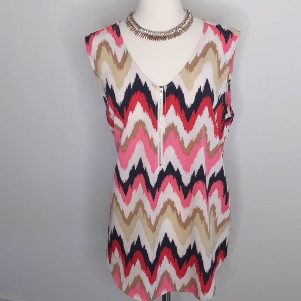 Tacera Women's Tank Blouse Size PXL